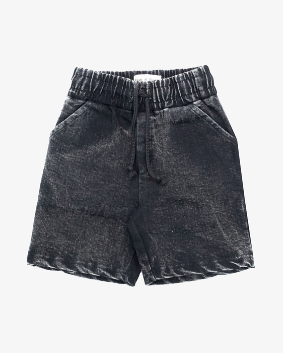 BAND OF BOYS - BLACK DENIM SHORTS