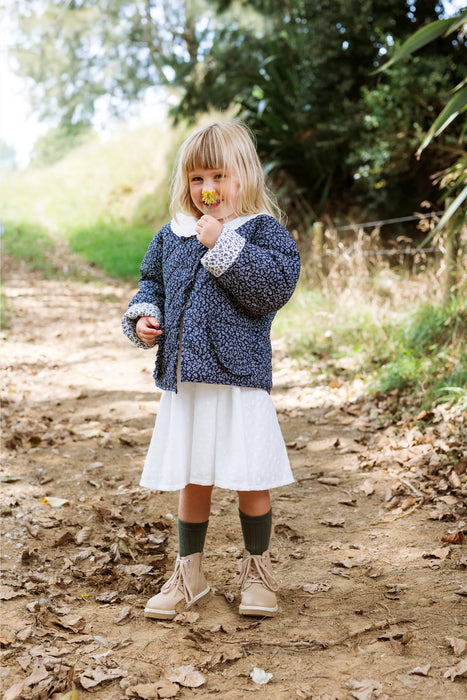 ELMA - QUINCY QUITLED JACKET DITSY FLORAL