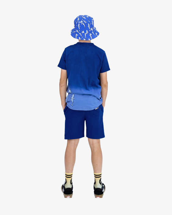 BAND OF BOYS - BOB BLUE DIP-DYE SHARK TEE