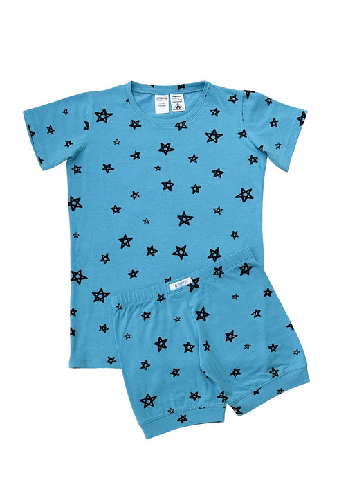 G.NANCY - STAR SHORTIE PJ SET BREEZE