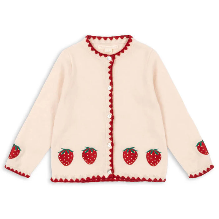 KONGES SLØJD - COLLETTE CARDIGAN BUTTERCREAM