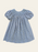 ELMA - CELESTE DRESS BABY BLUE GINGHAM