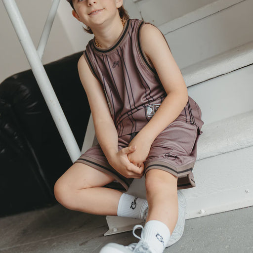 CRATE - B BALL MESH SHORTS CHIA