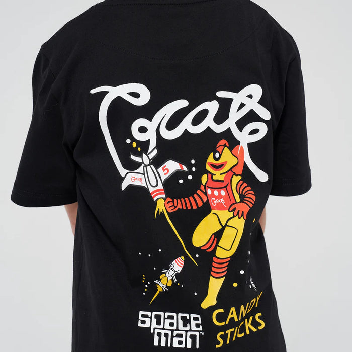 CRATE - KIDS X SPACEMAN CANDY SCRIPT TEE - BLACK