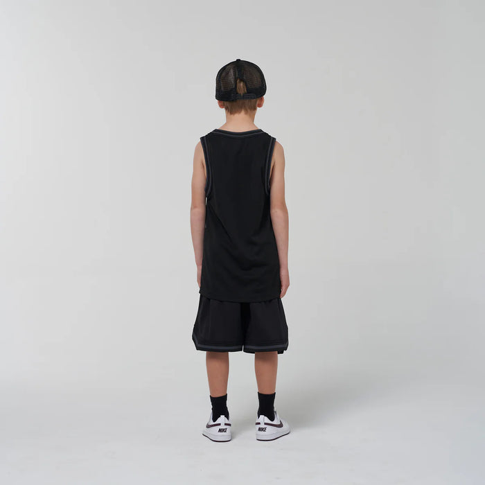 CRATE - KIDS 84 TEAM SINGLET - BLACK