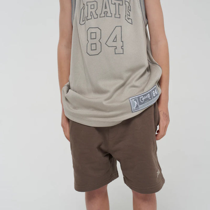CRATE - KIDS 84 TEAM SINGLET - GREY