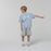 CRATE - KIDS SCRIPTED BOX FIT TEE - LIGHT BLUE