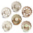 FRIGG - 6 PACK PACIFIERS LATEX (CINNAMON CHARM)