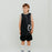 CRATE - SIDE SCRIPT BASKETBALL SINGLET BLK/WHT