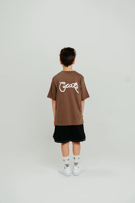 CRATE - SCRIPTED BOX FIT T-SHIRT CHIA