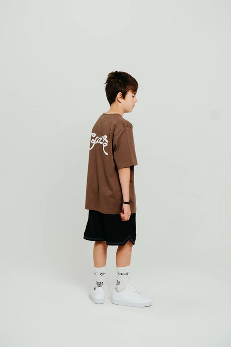 CRATE - SCRIPTED BOX FIT T-SHIRT CHIA