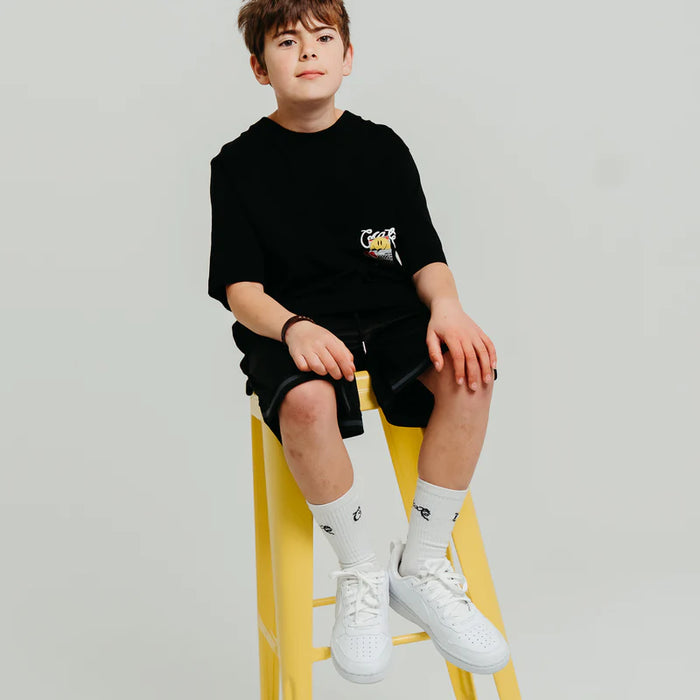 CRATE - VINYL HAVE A CRATE DAY BOX FIT TEE BLACK