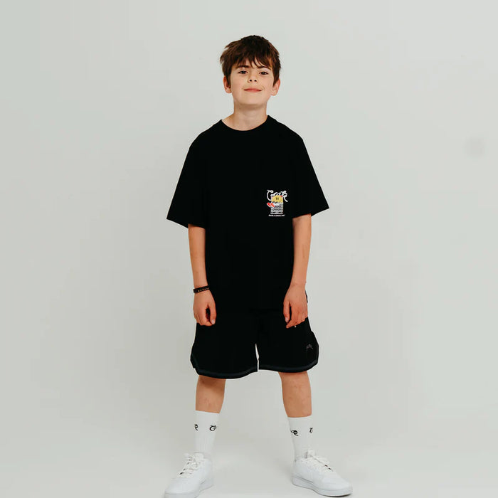 CRATE - VINYL HAVE A CRATE DAY BOX FIT TEE BLACK