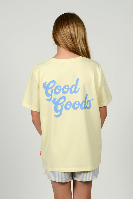 GOOD GOODS - ISSY TEE YANKEES LEMON