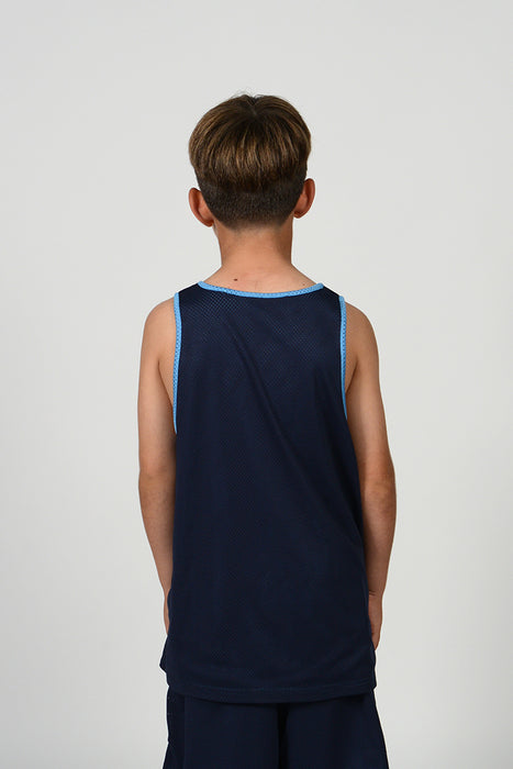 GOOD GOODS - REVERSIBLE ADAMS TANK NAVY/BLUE