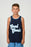 GOOD GOODS - REVERSIBLE ADAMS TANK NAVY/BLUE