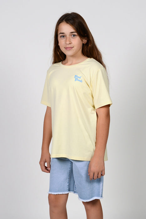 GOOD GOODS - ISSY TEE YANKEES LEMON