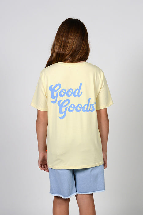 GOOD GOODS - ISSY TEE YANKEES LEMON