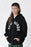 GOOD GOODS - DILLON ZIP HOOD VARSITY PRINT BLACK