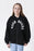 GOOD GOODS - DILLON ZIP HOOD VARSITY PRINT BLACK