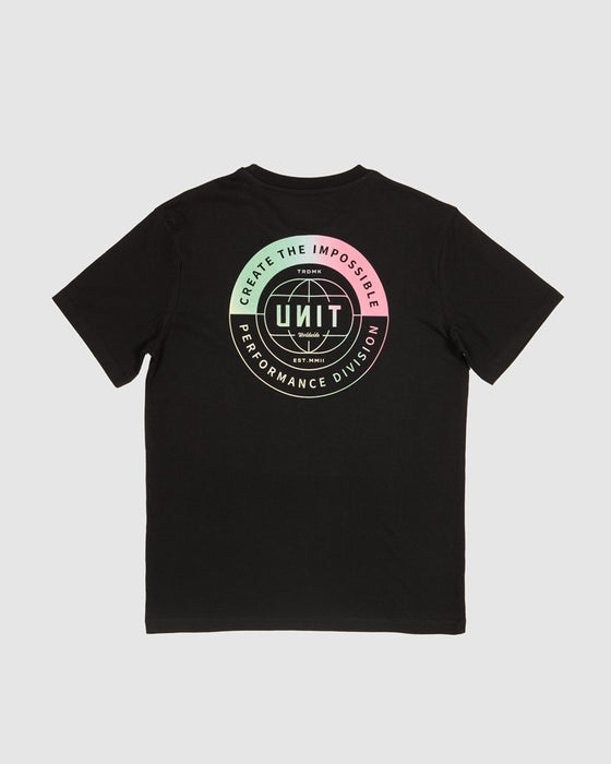 UNIT - EVOLVE YOUTH TSHIRT BLACK