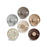 FRIGG - 6 PACK PACIFIERS LATEX (EARTHY WONDER)