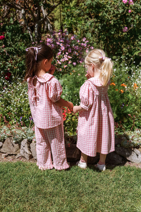 ELMA - TILLIE PANTS POSY CHECK