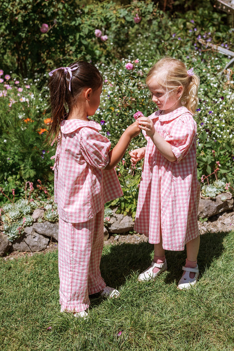 ELMA - TILLIE PANTS POSY CHECK