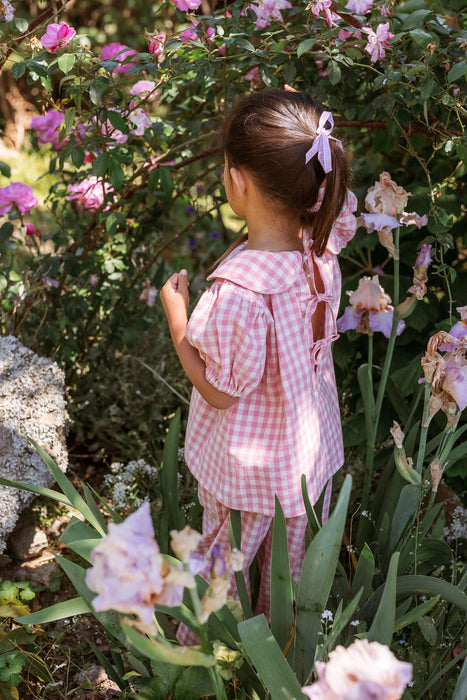 ELMA - RUDY BLOUSE POSY CHECK