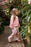 ELMA - PENELOPE CARDIGAN PINK CHECKERED HEARTS