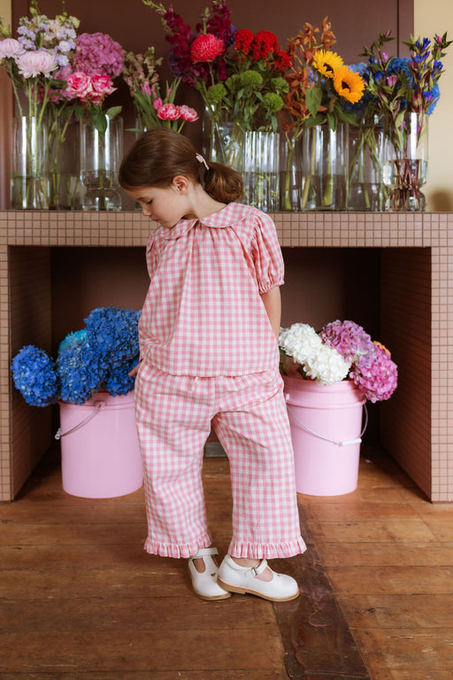 ELMA - RUDY BLOUSE POSY CHECK