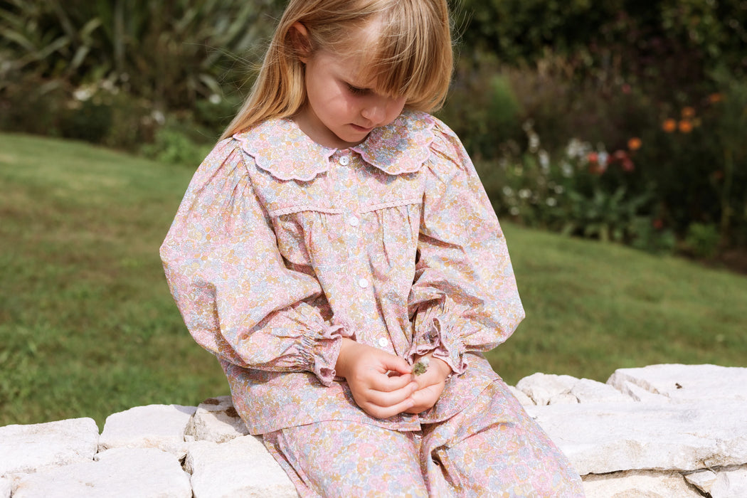 ELMA - MARGARET BLOUSE NELL, ANNIE & MAY LIBERTY PRINT