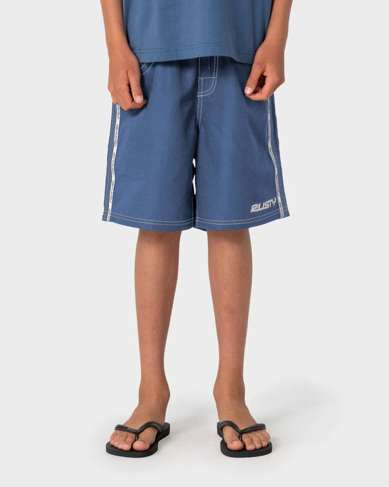 RUSTY - FLIP DADDY BOARDSHORT BLUE
