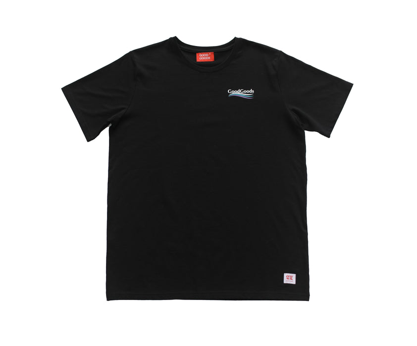 GOOD GOODS - READY SET TEE BALANCE PRINT BLACK