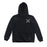 GOOD GOODS - ROCKY HOOD CHECKERS PRINT BLACK