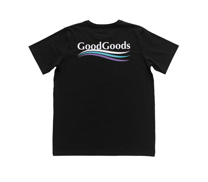 GOOD GOODS - READY SET TEE BALANCE PRINT BLACK