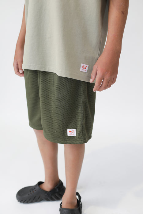 GOOD GOODS - ABLE SHORTS (REVERSIBLE) KHAKI/BLACK