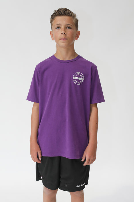 GOOD GOODS - READY SET TEE PURPLE