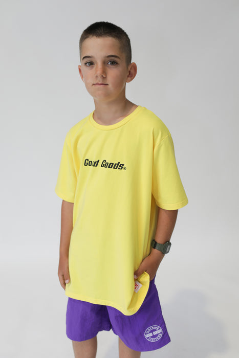 GOOD GOODS - READY SET TEE YELLOW