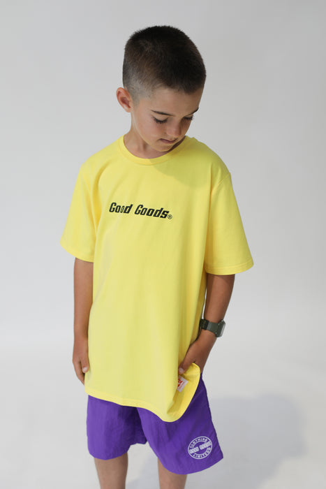 GOOD GOODS - READY SET TEE YELLOW