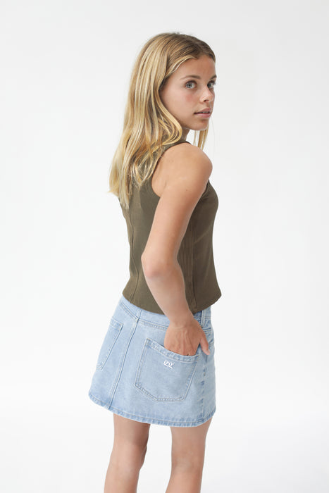 GOOD GOODS - RUMI SKIRT VINTAGE WASH