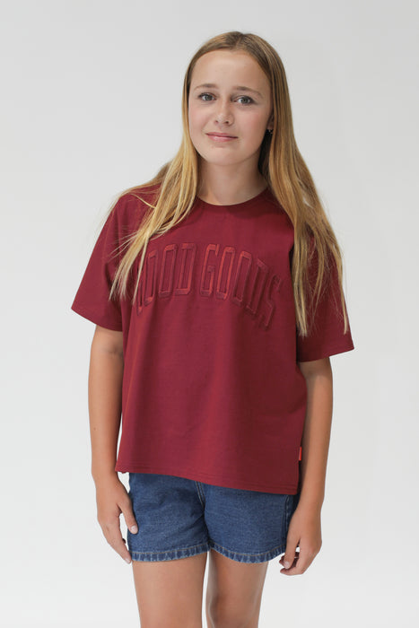 GOOD GOODS - FIA TEE RUBY