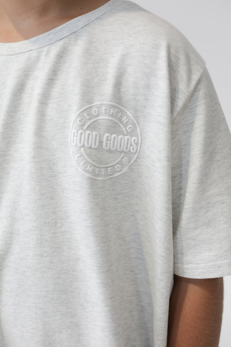 GOOD GOODS - READY SET TEE OAT MARLE