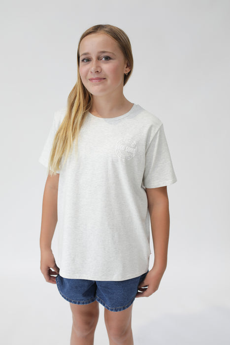 GOOD GOODS - READY SET TEE OAT MARLE