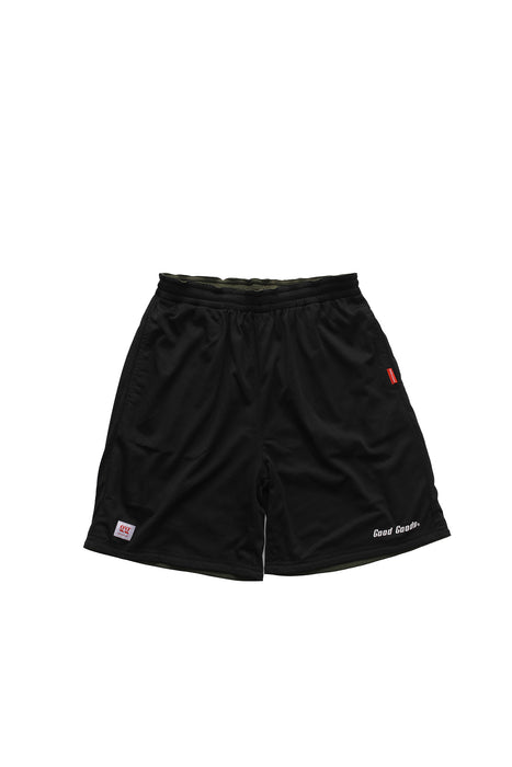 GOOD GOODS - ABLE SHORTS (REVERSIBLE) KHAKI/BLACK