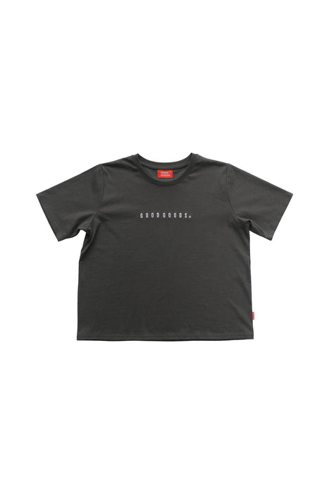 GOOD GOODS - FIA TEE CHARCOAL
