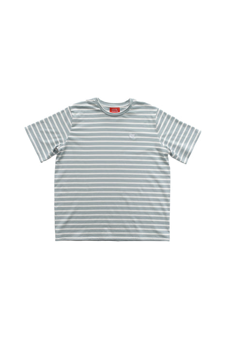 GOOD GOODS - WOLFIE PJ'S STEEL/CREAM STRIPE