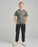 THE MAD HUEYS - LOOSE CANNONS TEE CHARCOAL