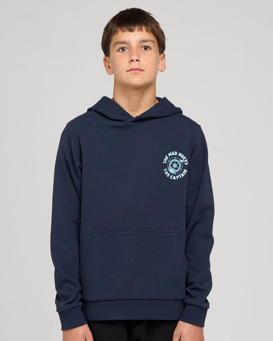 THE MAD HUEYS - CAPTAIN TWO FACED YOUTH HOODED PULLOVER