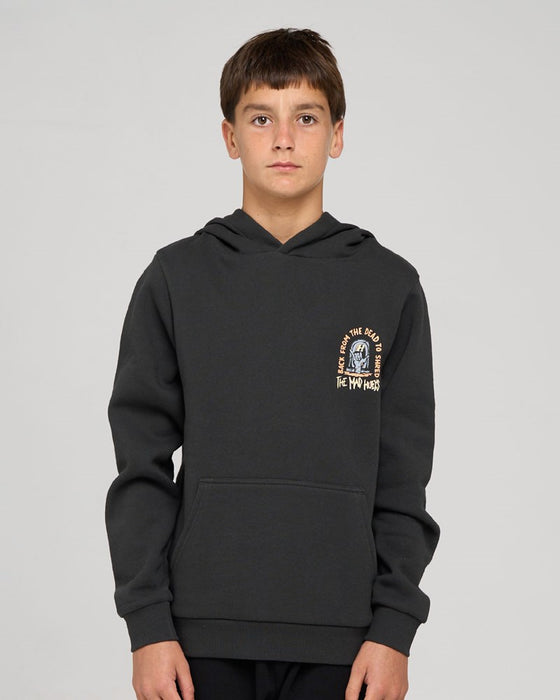 THE MAD HUEYS - DEAD SHREAD YOUTH HOODED PULLOVER